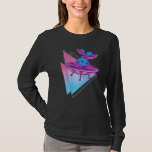 T-shirt Alien de science-fiction extraterrestre Vaporwave