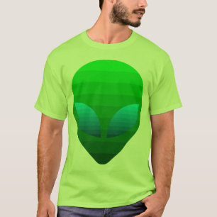 T-shirt Alien d'espace d'éloge de Kawaii