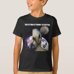 T-shirt Alien - Destination Terre