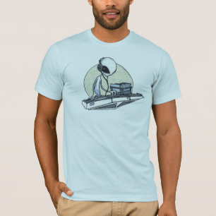 T-shirt Alien DJ
