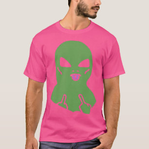T-shirt Alien du doigt moyen