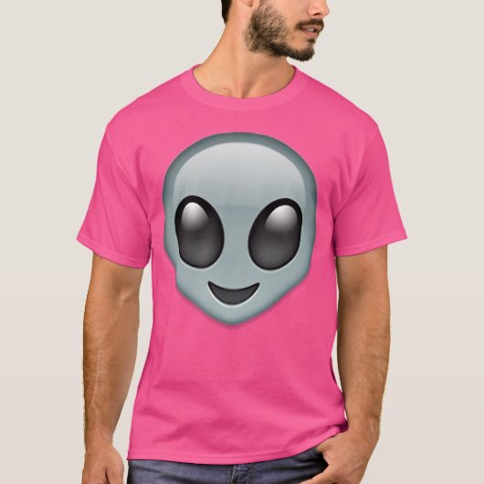 T-shirt Alien Emoji (Devant)