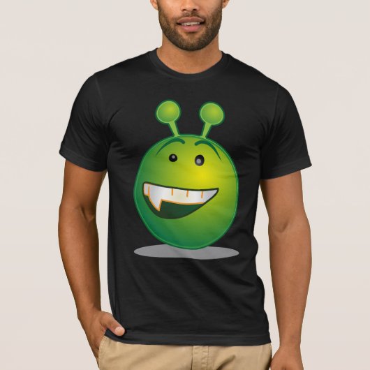 T-shirt ALIEN EMOJI FUNNY TRENDY (Devant)