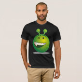 T-shirt ALIEN EMOJI FUNNY TRENDY (Devant entier)