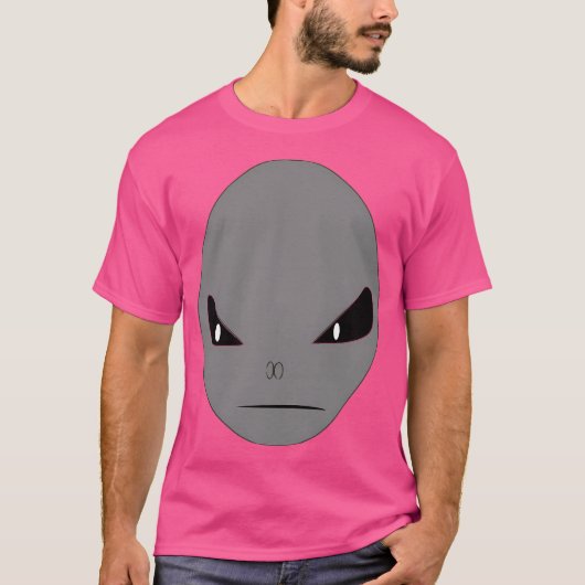 T-shirt Alien en colère (Devant)