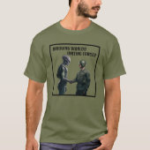 T-shirt Alien et soldat (Devant)