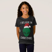 T-Shirt Alien Funny Ugly Christmas Sweer Party (Devant entier)