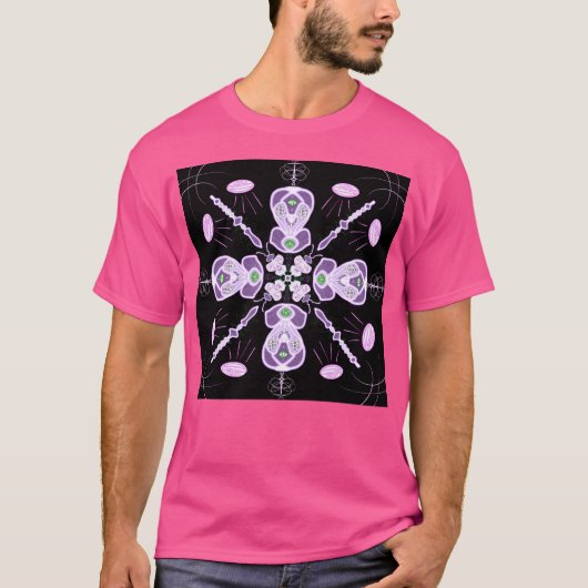 T-shirt Alien Galaxy (Devant)