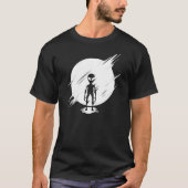 T-shirt Alien gris (Devant)