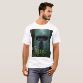 T-shirt Alien gris (Devant entier)