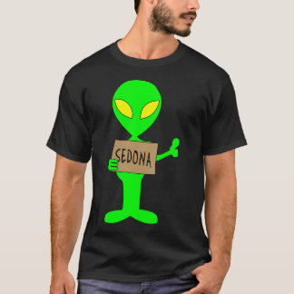 T-shirt Alien Hitchhiking To Sedona Arizona