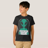 T-shirt Alien Humans Dont Exist  (Devant entier)