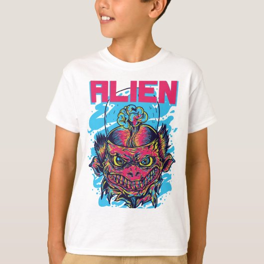 T-shirt Alien Invaders (Devant)