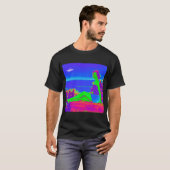 T-shirt Alien Invasion Pop Art (Devant entier)