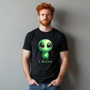 T-shirt Alien - Je crois