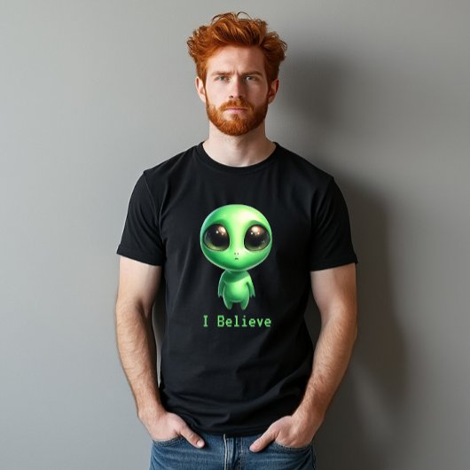 T-shirt Alien - Je crois