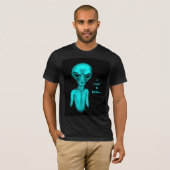T-shirt Alien, je veux croire (Devant entier)