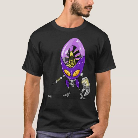 T-shirt Alien Mecha (Devant)