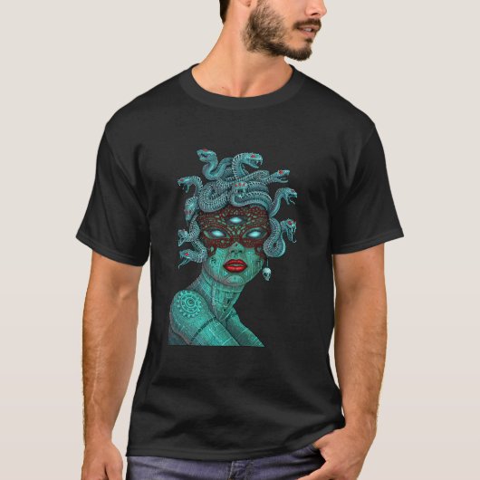T-shirt Alien Medusa Emek (Devant)