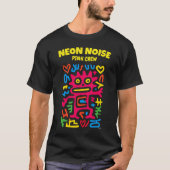 T-shirt Alien Néon Rose – Créature d'Art Pop Funky (Devant)