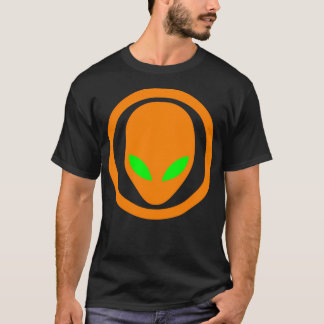 T-shirt Alien orange