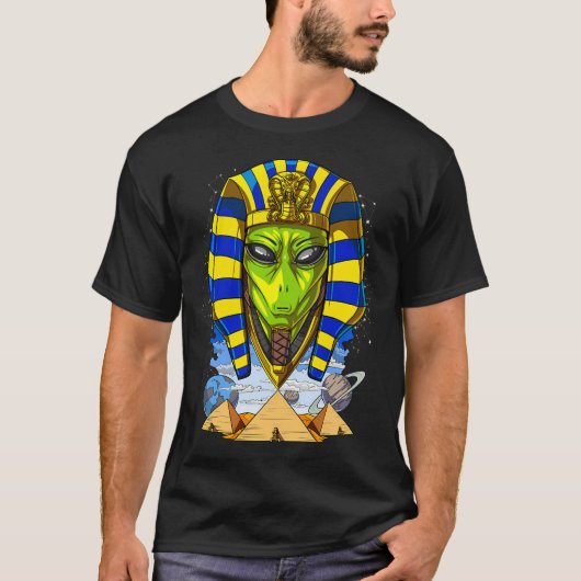 T-shirt Alien Pharaon Égyptien (Devant)