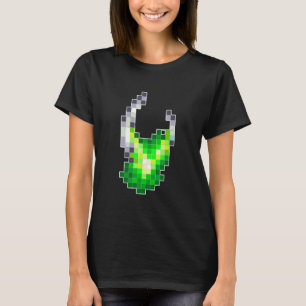 T-shirt Alien Pixel Geek Nerd Retro Graphisme