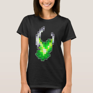 T-shirt Alien Pixel Geek Nerd Retro Graphisme