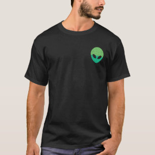T-shirt Alien Pocket tête visage OVNI Extraterrestres Homm