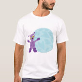 T-shirt Alien pourpre (Devant)