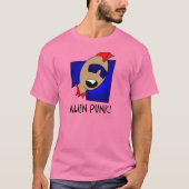 T-SHIRT ALIEN PUNK (Devant)