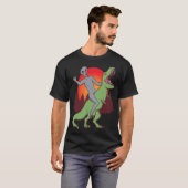 T-shirt Alien Rex Dinosaur Extraterrestres Alien Rex (Devant entier)