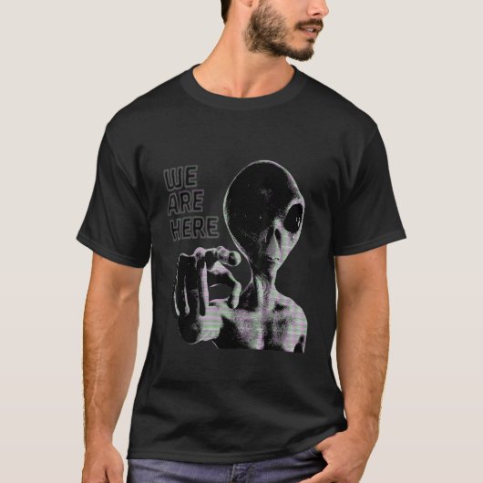 T-shirt Alien Roswell (Devant)