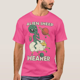 T-shirt Alien Sheep Shearer Sheep Shearer Sheep Shearer