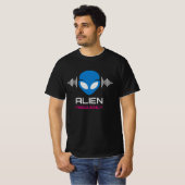 T-shirt Alien Signal Cosmic Frequency (Devant entier)