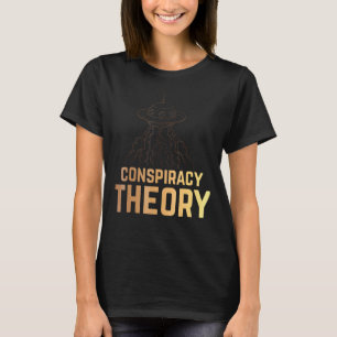T-shirt Alien Soucoupe volante Ufo Théorie du complot