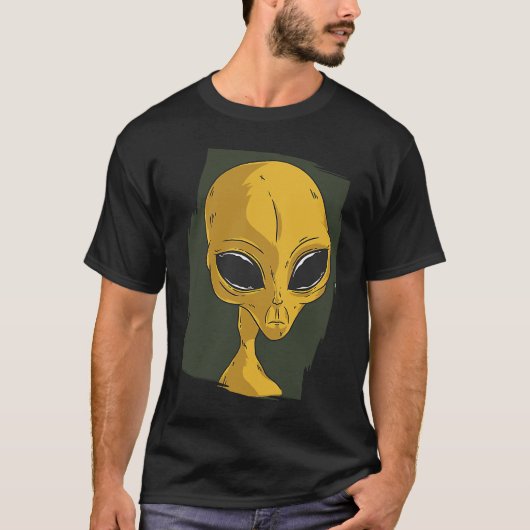T-shirt alien space aliens ufo 1 (Devant)