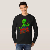T-shirt Alien spatial Galaxy Planètes Humains Arent Real (Devant entier)