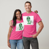 T-shirt Alien Ufo (Unisexe)
