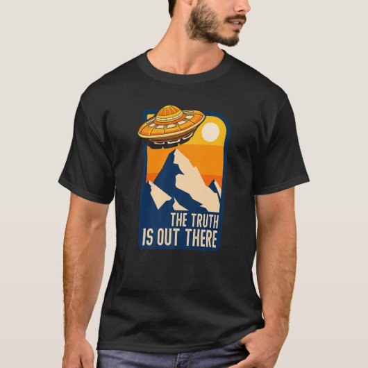 T-shirt Alien Ufo Alien extraterrestre (Devant)