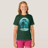 T-shirt Alien UFO Bigfoot (Devant entier)