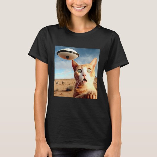 T-shirt Alien UFO  Cat 2 (Devant)