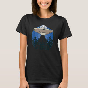 T-shirt Alien Ufo Hunter Je Crois En Ufo