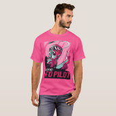 T-shirt Alien Ufo Pilot (Devant entier)