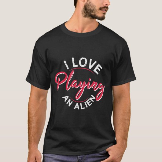 T-shirt Alien Ufo Shirt (Devant)