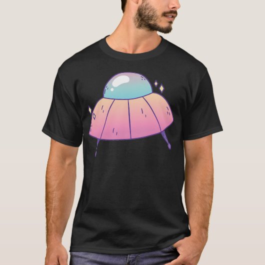 T-shirt Alien Ufo Spaceship (Devant)