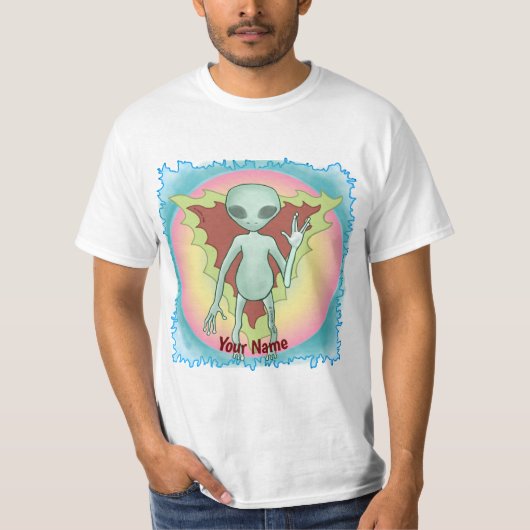 T-shirt Alien Un (Devant)