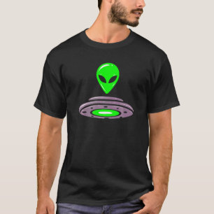 T-shirt Alien vaisseau I Ufo I Alien