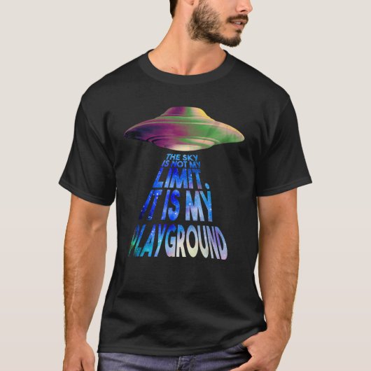 T-shirt Alien vaisseau spatial UFO 1 (Devant)