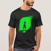 T-shirt Alien vert (Devant)